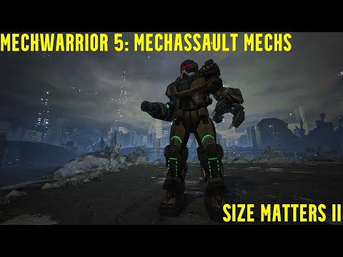 Mechwarrior 5: Mechassault Mechs -Size Matters II trailer