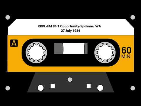 KKPL-FM 96.1 Opportunity-Spokane, WA - 27 July 1984