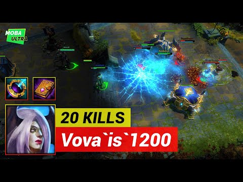 HoN Dampeer PORTAL KEY with GRIMOIRE OF POWER - MVP