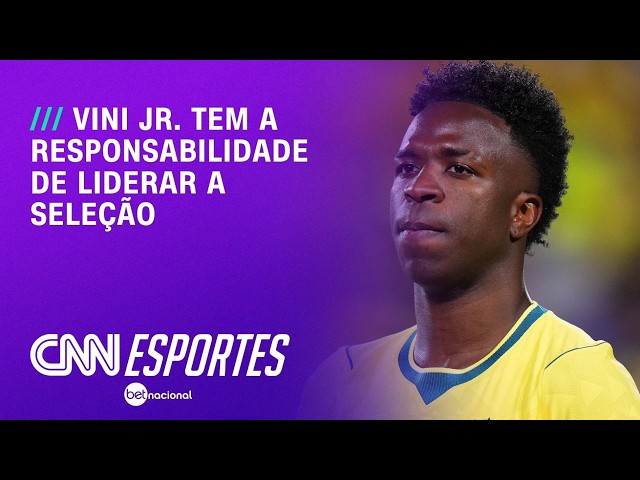 “Geração 2026”: Vini Jr. tem a responsabilidade de liderar a Seleção | CNN PRIME TIME