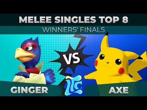Ginger vs Axe - Melee Singles Top 8: Winners' Finals - Low Tide City | Falco vs Pikachu