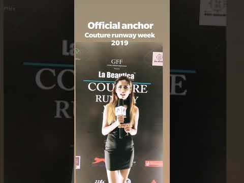 Official host at couture runway week 2019