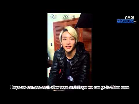 【ENGSUB】141102 JJCC Prince Mak Baidu Bar Greeting