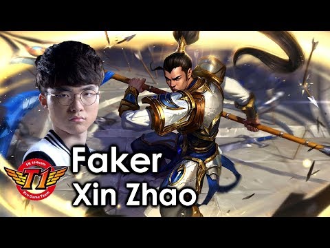 Faker picks Xin Zhao