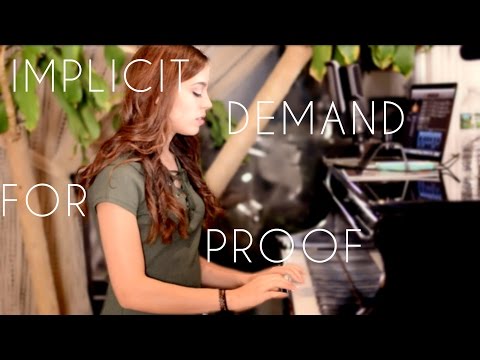 Implicit Demand for Proof- Piano & Vocal Cover | twenty one pilots