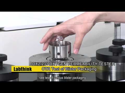 ASTM F1927 Oxygen Permeation Transmission Rate (OTR) Testing System - Labthink