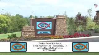 preview picture of video 'CampgroundViews.com - Anchor Down RV Resort Dandridge Tennessee RV Park'