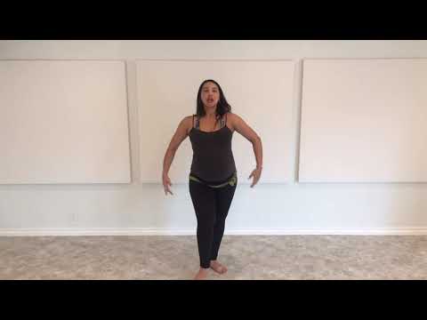 Belly Dance One Minute Drill -Samantha Karim -Slow Movement