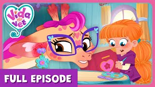 Can Her Sparkly Earrings Be the Cause? | Full Episodes Compilation | Vida the Vet |Cartoons for KidS
