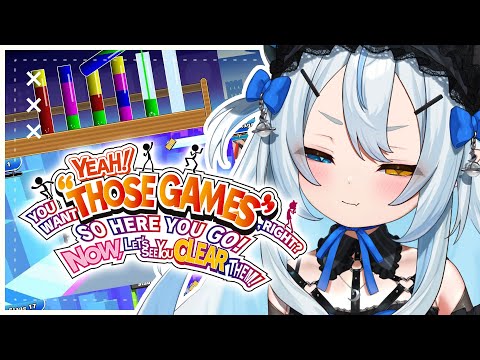 Even a baby can solve these games! + SPECIAL ANNOUNCEMENTS! ✨ 【Those Games | Akugaki Koa | idol】