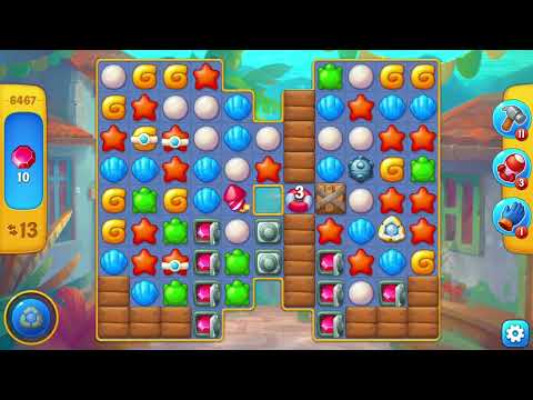 [FISHDOM Walkthrough] Level 6467 (Qua màn - Fishdom)