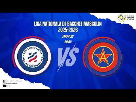Liga Nationala de Baschet Masculin 25/26 -CSM Targu Mures - CSA Steaua Sharks Bucuresti