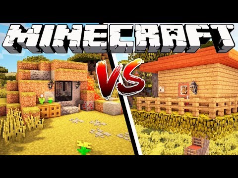 Yammy - CAVE HOUSE VS TREE HOUSE - Minecraft