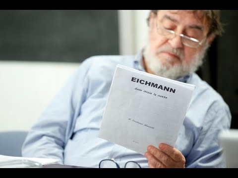 EICHMANN dove inizia la notte: le prove a tavolino.