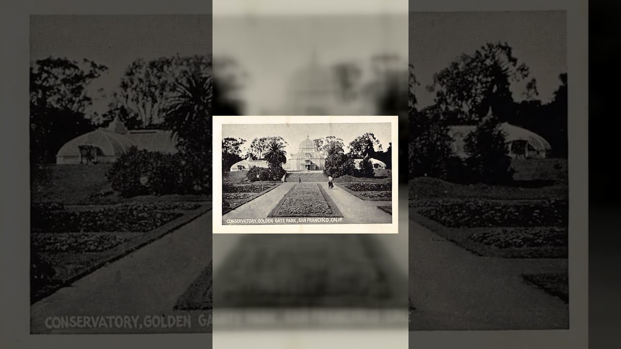 Conservatory, Golden Gate Park, San Francisco, Early 20th Century Video