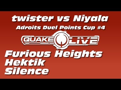 twister vs Niyala - Adroits Duel Points Cup #4 (Quake Live Shoutcast)