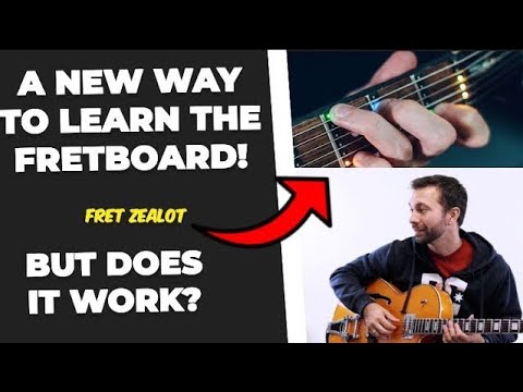 A new way to learn the fretboard! But does it work? The Fret Zealot LED guitar system review