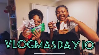 VLOGMAS DAY 10 🎄🛍🎁: FINISH DECORATING OUR HOME 🤟🏾😍🏠