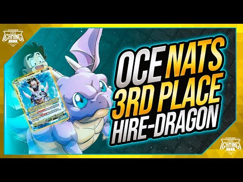 OCE Nationals 2021 - Benny Zhang's 3rd Place Hire-Dragon Deck Profile! - DBS Card Game