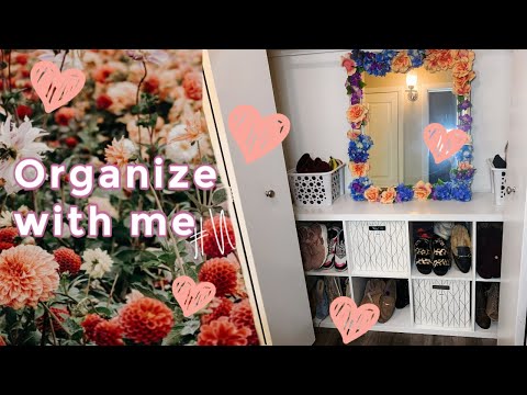 Ep 3. ORGANIZATION SERIES Tiny Apartment Ed. accessories/shoe closet #ORGANIZATION