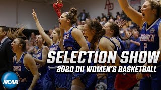 NCAA DII women's basketball selection show | Bracket reveal