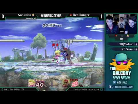 PM @ the Balcony 71 - Winners Semis ft. Snowden (Lucas) VS Red Ranger (Ganondorf)
