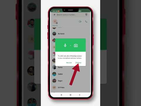 how to ✅ 🔴 WhatsApp Video Call Problem Solve | Mic Access Fix in 1 Second! #shorts
