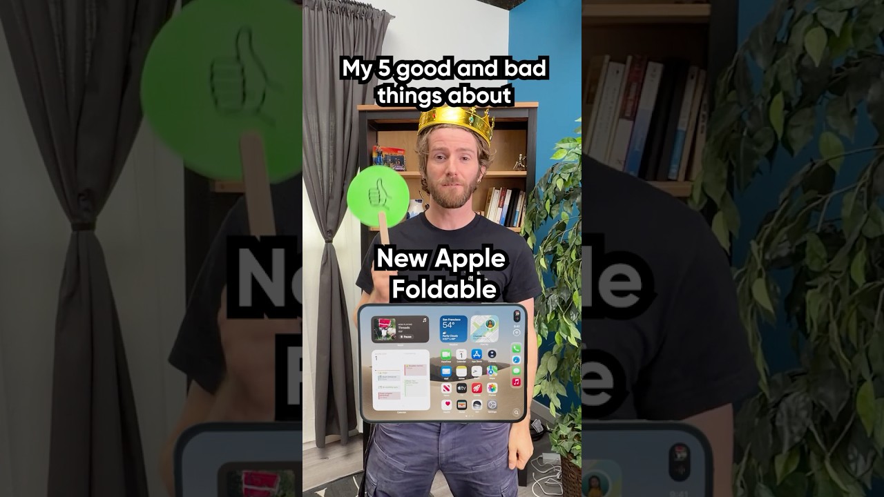 5 Pros and Cons of Apple's New Foldable Phone