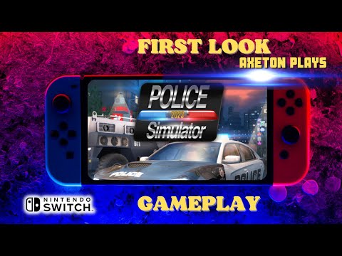 Police Simulator 2023 | Switch Gameplay | First Look Let´s Play | Der angetrunkene Officer | deutsch