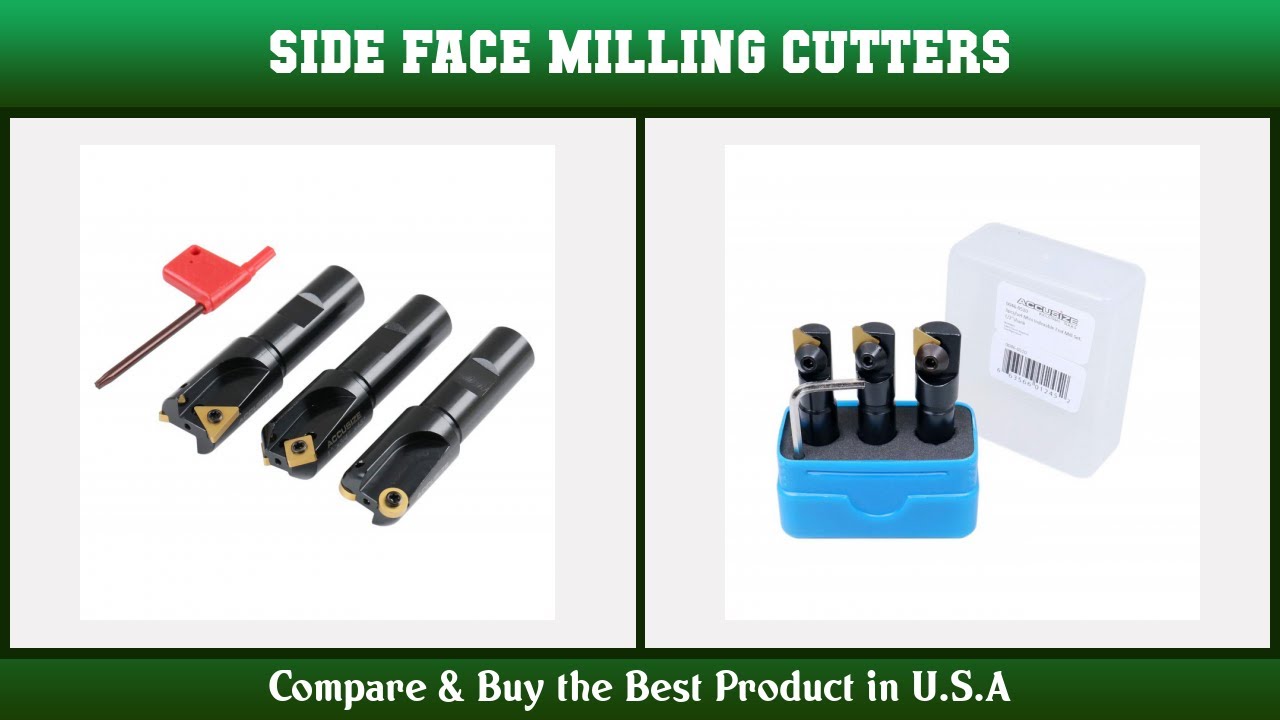 Top 10 Side & Face Milling Cutters to buy in USA 2021 | Price & Review