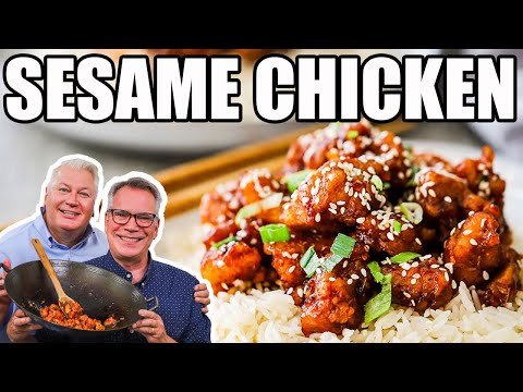 BETTER than P.F. Changs! Homemade SESAME CHICKEN!