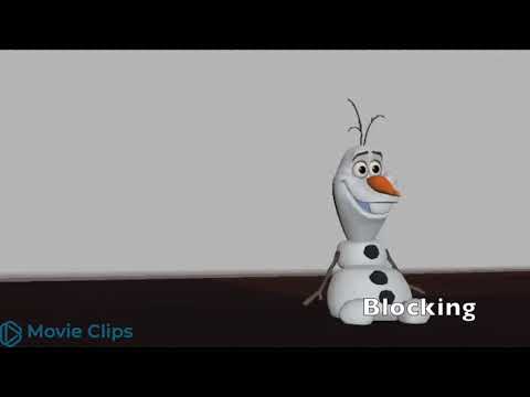 Olaf Animation process | The mist shot progression | Frozen 2