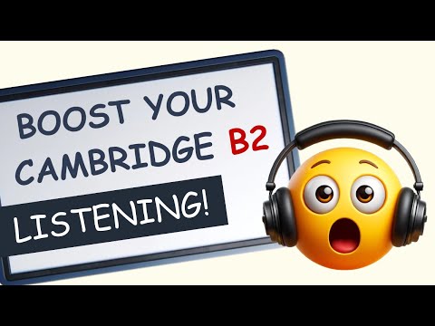 TOP TIP for Cambridge FCE (B2) Listening Exams!