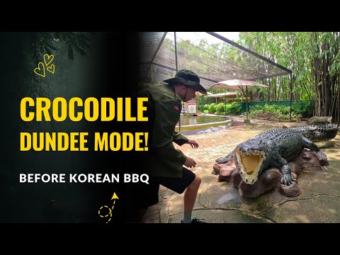 Meeting Crocs Before BBQ