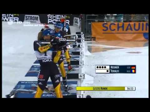 Magdalena Neuner fastest shooting ever!!!