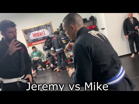 Only One Can Advance to the Finals: Jeremy vs Mike in a White Belt Showdown