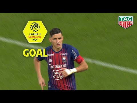 Goal Fayçal FAJR (90' +9 pen) / SM Caen - Toulouse FC (2-1) (SMC-TFC) / 2018-19