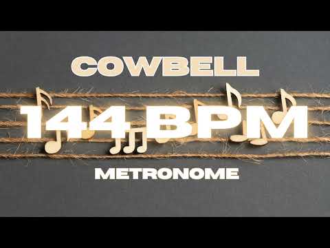 144 BPM - Cowbell Metronome