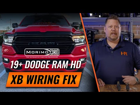 19+ Ram 2500HD LF701 LED Headlight Turn Signal Relay Fix - Morimoto XB Headlight with Stuck Blinker