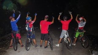 preview picture of video 'Clark Pampanga ,Night Ride  - Mountain Bike Adventure'