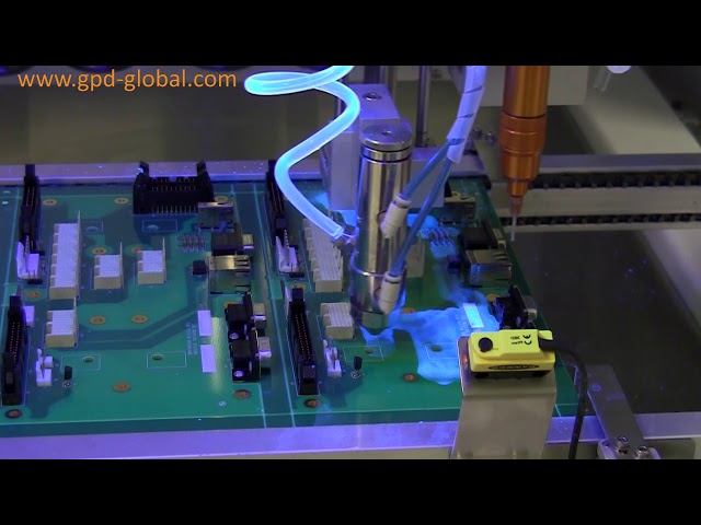 Watch this conformal coating demonstration of the Spray Valve and Volumetric Pump in action on the SimpleCoat system.