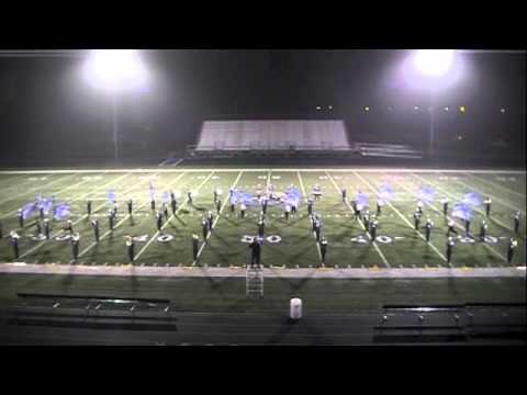 Woodbury Marching Royals at District 833 Showcase 10-13-2012, Woodbury, Minnesota