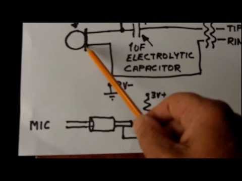 Electret Condenser Microphone Wiring