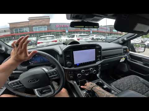 DRIVING POV: 2025 FORD F-150 TREMOR MORNING DRIVE TO THE GYM (ASMR)