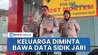 RS Polri Ungkap Hambatan Identifikasi Korban KA Bekasi, Keluarga Diminta Bawa Data Sidik Jari