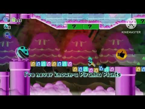 Super Mario Bros Wonder Piranha Plants on Parade With Lyrics in G Major