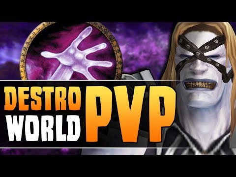 Level 40-45 DESTRUCTION WARLOCK World PvP: 2v1 Fights and Farming HKs - WoW Classic Montage [Cobrak]