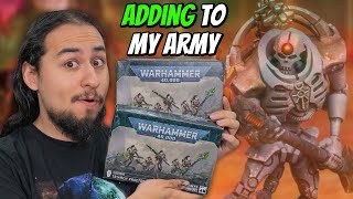 Adding Some Unusual Necrons to My Old Army!