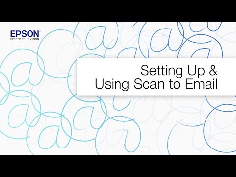 Epson WorkForce Pro Printers: Setting up & using scan to email