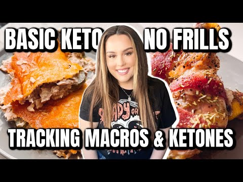BASIC KETO DIET / KETO FULL DAY OF EATING / KETO MACROS FOR WEIGHTLOSS / DANIELA DIARIES